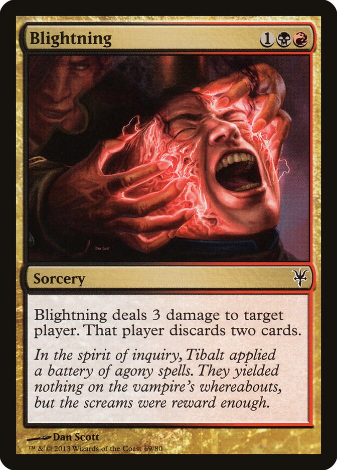 Blightning (69) - Duel Decks: Sorin vs. Tibalt (DDK)