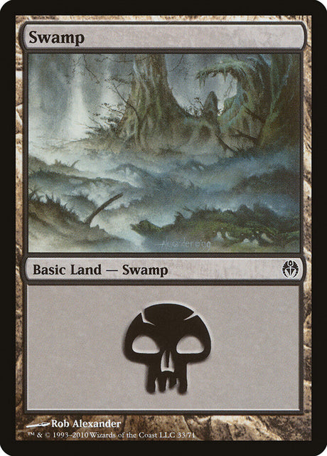 Swamp (33) - Duel Decks: Phyrexia vs. the Coalition (DDE)