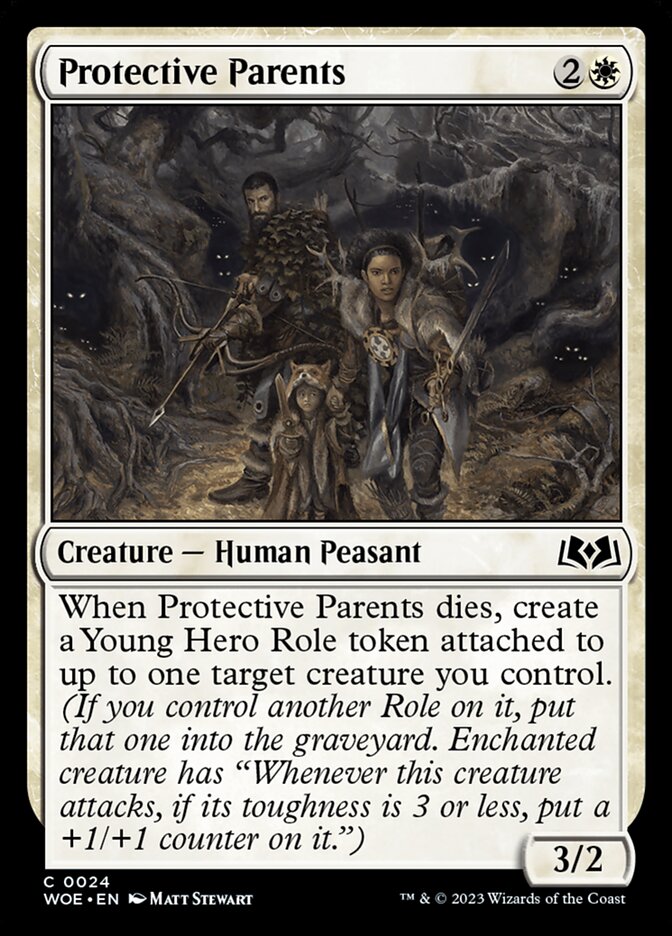 Protective Parents (24) - Wilds of Eldraine (WOE)