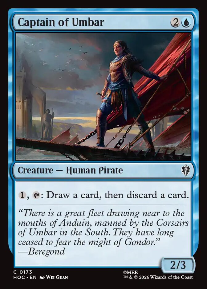 Captain of Umbar (173) - The Hobbit Eternal (HOC)