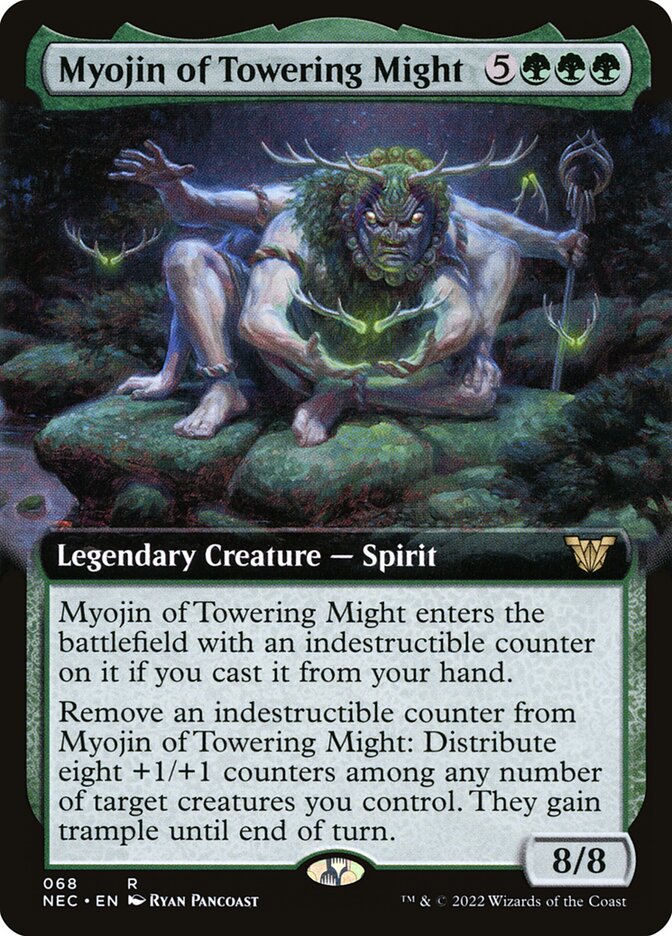 Myojin of Towering Might (68) - Neon Dynasty Commander (NEC)