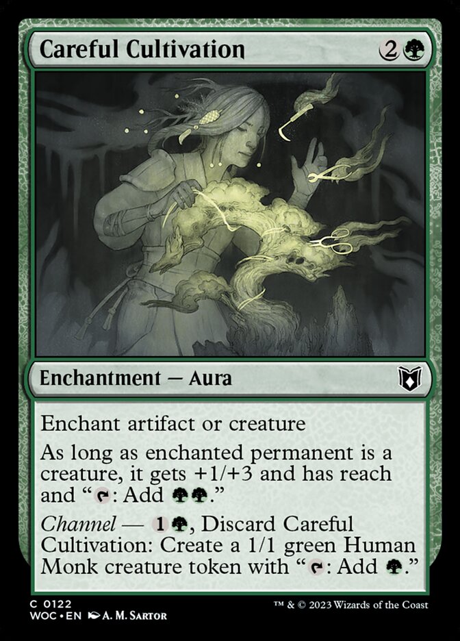 Careful Cultivation (122) - Wilds of Eldraine Commander (WOC)