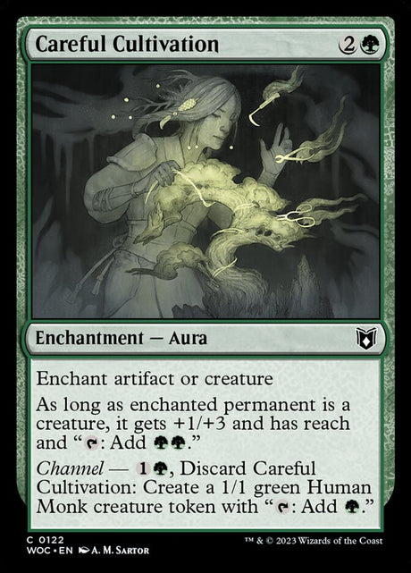 Careful Cultivation (122) - Wilds of Eldraine Commander (WOC)
