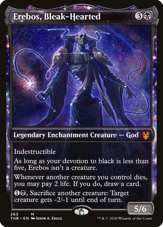 Erebos, Bleak-Hearted (262) - Theros Beyond Death (THB)