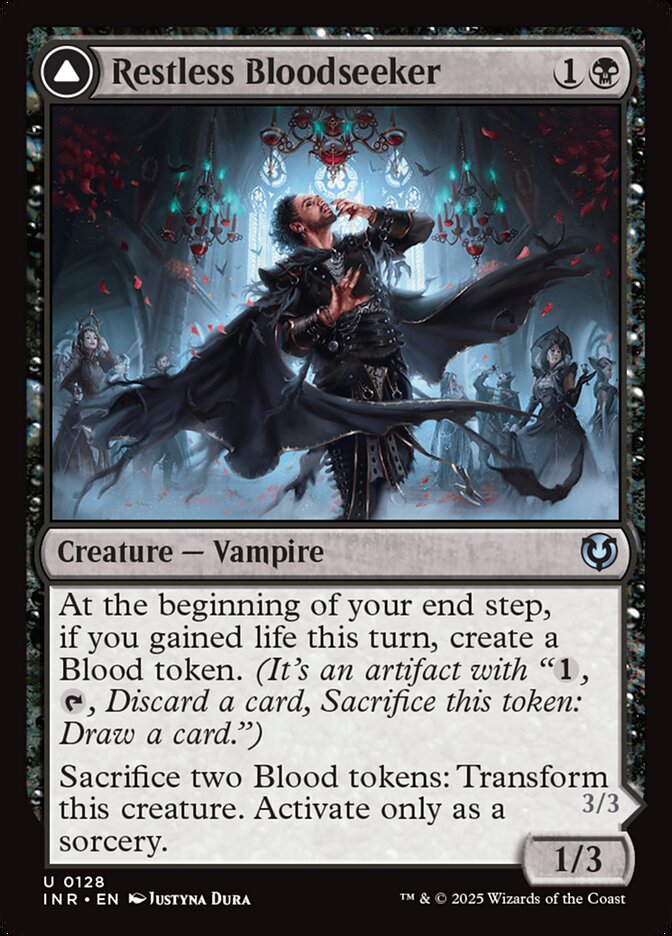 Restless Bloodseeker // Bloodsoaked Reveler - [Foil] Innistrad Remastered (INR)