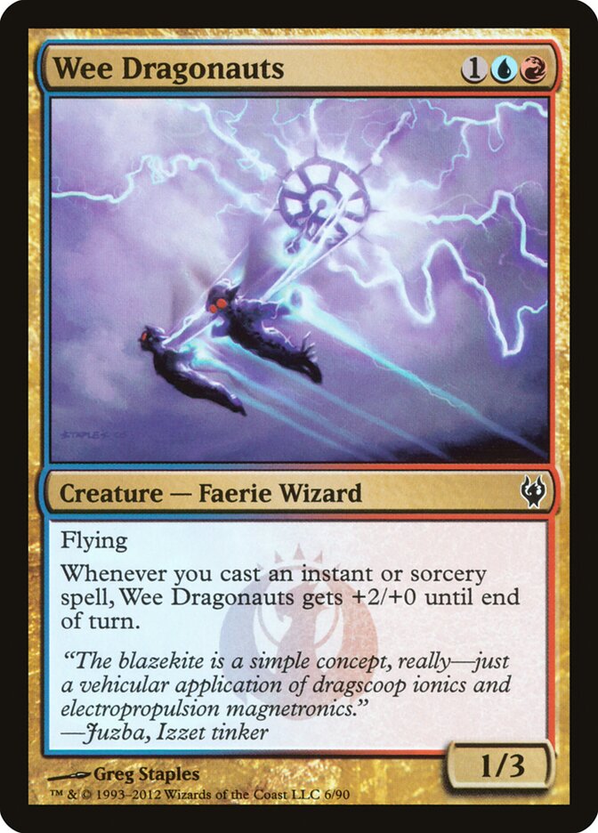 Wee Dragonauts (6) - Duel Decks: Izzet vs. Golgari (DDJ)