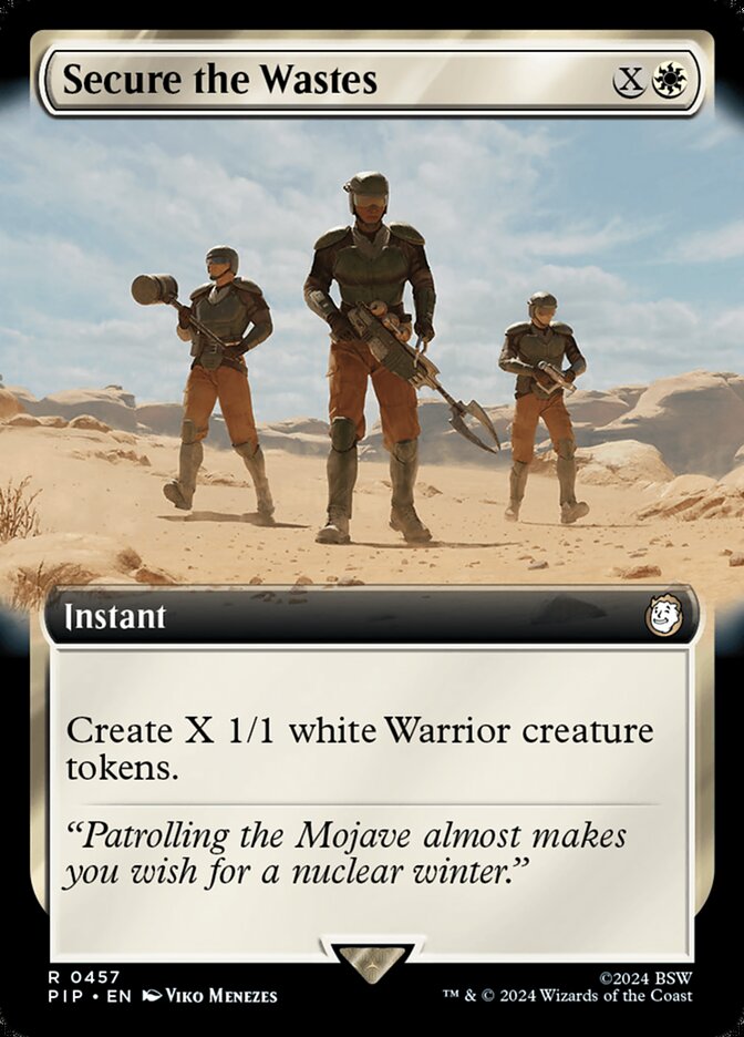 Secure the Wastes - [Extended Art] Fallout (PIP)
