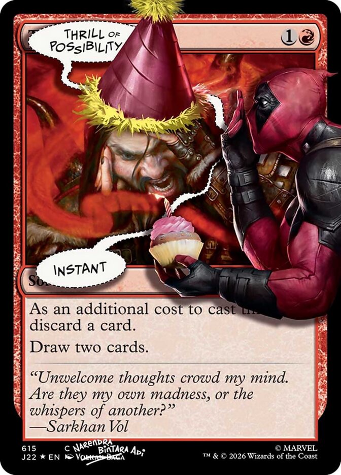 Thrill of Possibility (IFIYW-8) - Secret Lair Drop (SLD)
