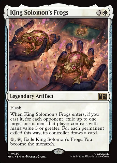 King Solomon's Frogs (20) - Marvel Super Heroes Commander (MSC)