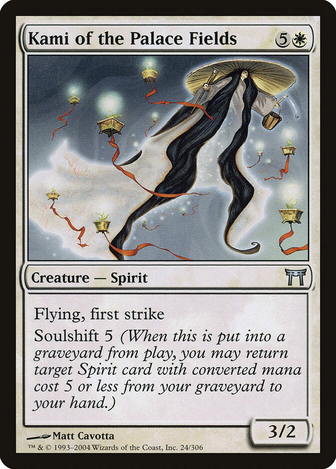 Kami of the Palace Fields (24) - Champions of Kamigawa (CHK)