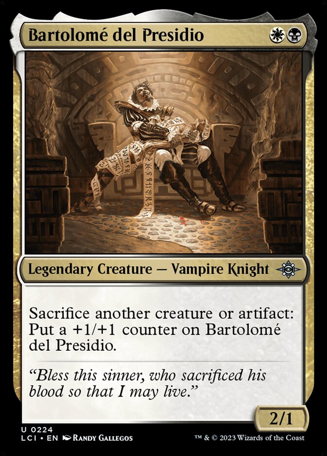 Bartolome del Presidio (224) - The Lost Caverns of Ixalan (LCI)