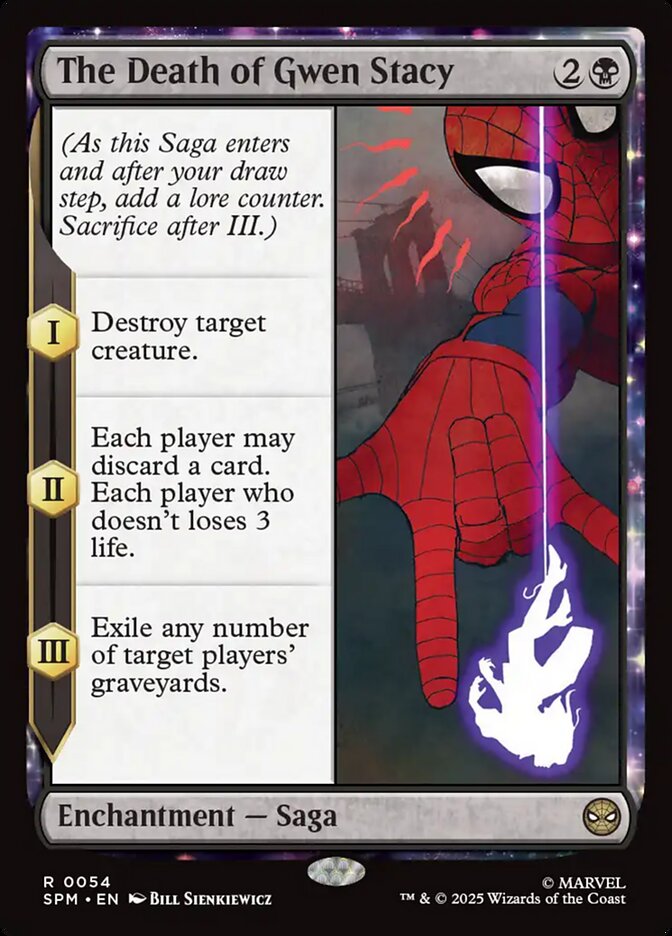 The Death of Gwen Stacy (54) - [Foil] Marvel's Spider-Man (SPM)