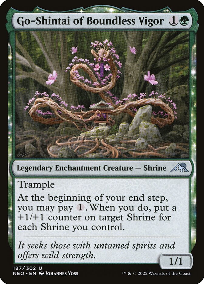 Go-Shintai of Boundless Vigor (187) - Kamigawa: Neon Dynasty (NEO)