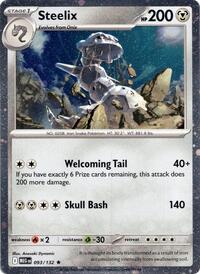 Steelix - 093/132 (Cosmos Holo) (93) - Miscellaneous Cards & Products (MCAP)