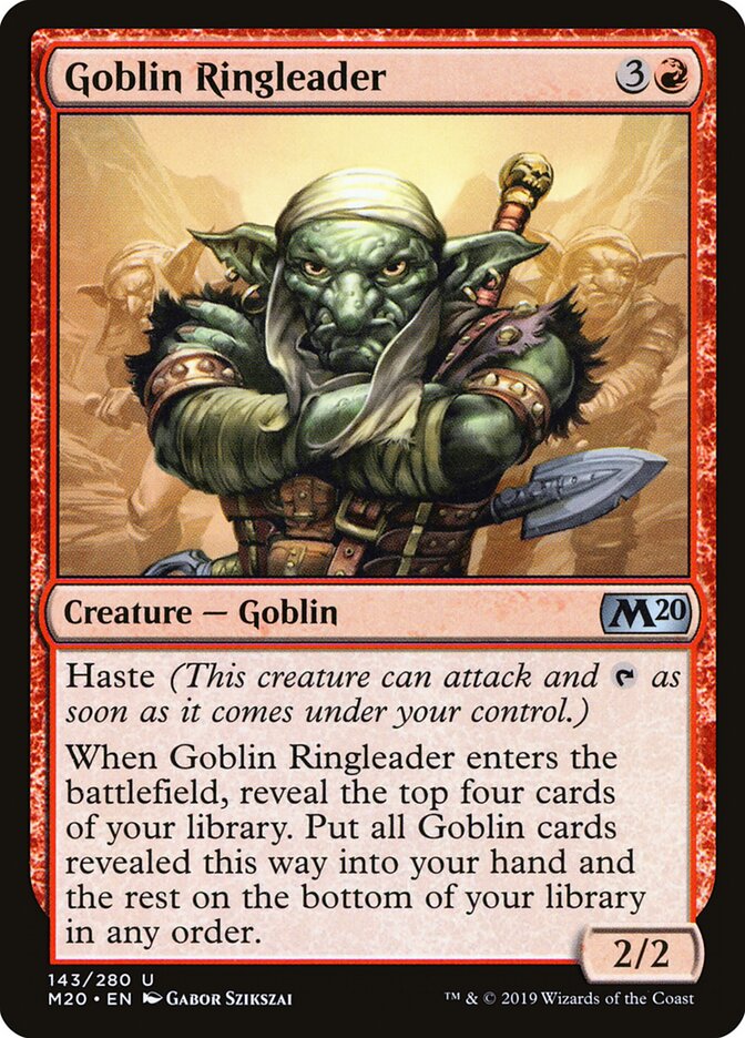 Goblin Ringleader (143) - Core Set 2020 (M20)