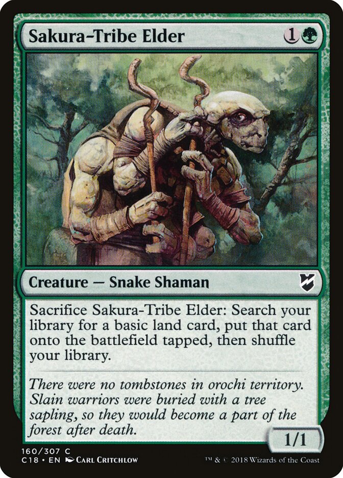 Sakura-Tribe Elder (160) - Commander 2018 (C18)