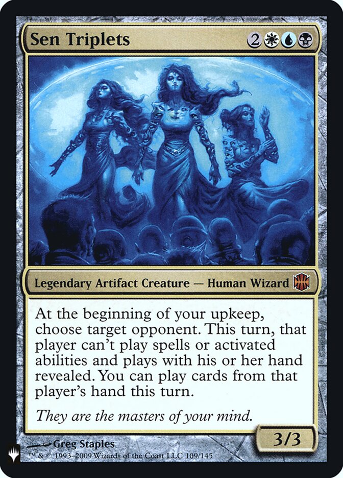 Sen Triplets (ARB-109) - The List (PLST)
