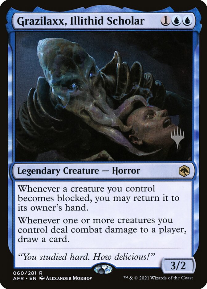 Grazilaxx, Illithid Scholar (60p) - Adventures in the Forgotten Realms Promos (PAFR)