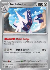 Archaludon - 107/142 (Non-Holo) (107) - Deck Exclusives (PR)