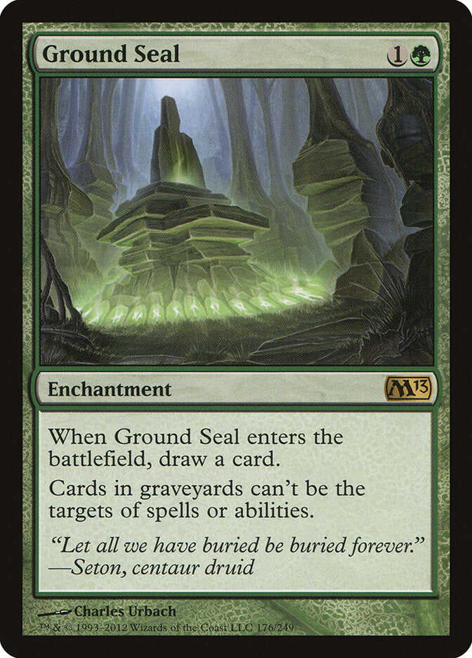 Ground Seal (176) - Magic 2013 (M13)