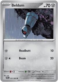 Beldum (59) - ME04: Chaos Rising (CRI)