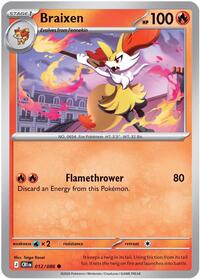 Braixen (12) - ME04: Chaos Rising (CRI)