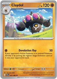 Claydol (47) - ME04: Chaos Rising (CRI)