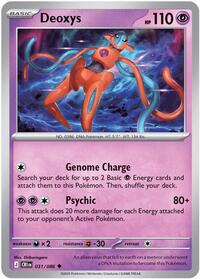 Deoxys (31) - ME04: Chaos Rising (CRI)