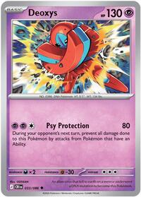 Deoxys (33) - ME04: Chaos Rising (CRI)