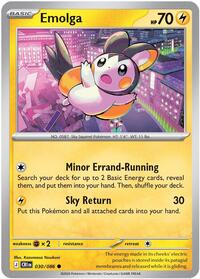 Emolga (30) - ME04: Chaos Rising (CRI)