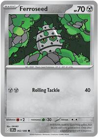Ferroseed (62) - ME04: Chaos Rising (CRI)