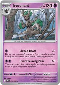 Trevenant (39) - ME04: Chaos Rising (CRI)