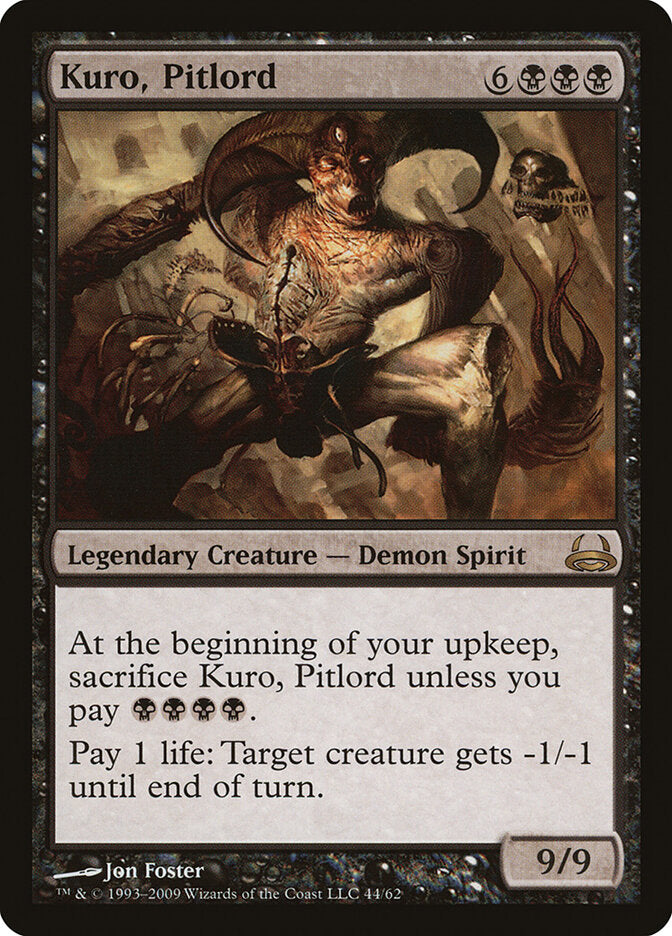 Kuro, Pitlord (44) - Duel Decks: Divine vs. Demonic (DDC)