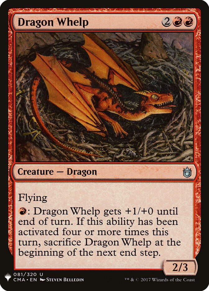 Dragon Whelp (CMA-81) - The List (PLST)