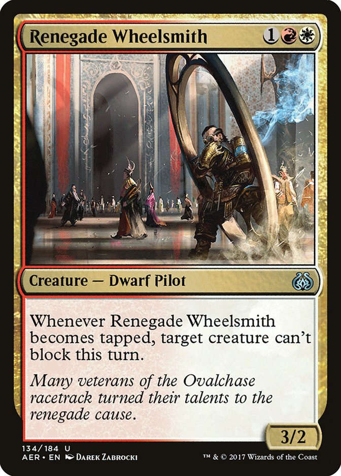Renegade Wheelsmith (134) - Aether Revolt (AER)