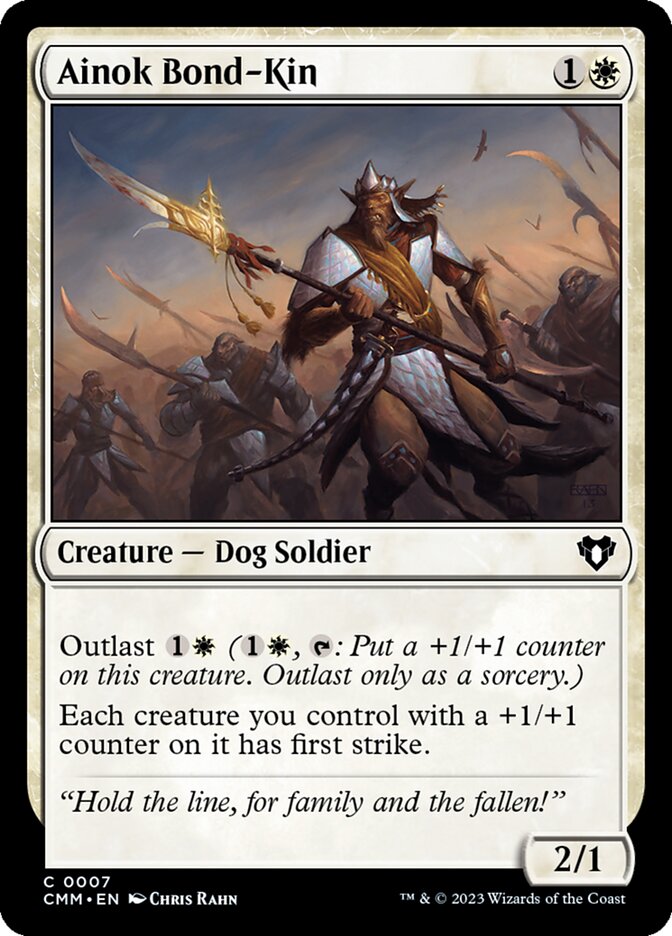 Ainok Bond-Kin (7) - Commander Masters (CMM)