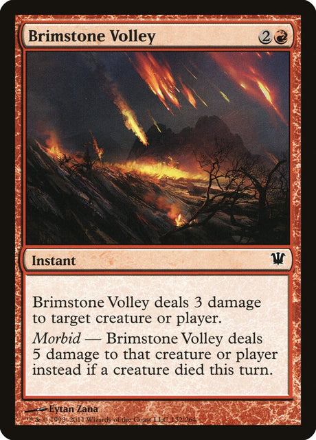 Brimstone Volley (132) - Innistrad (ISD)