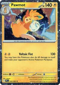 Pawmot - 034/094 (Cosmos Holo) (34) - Blister Exclusives (BLE)