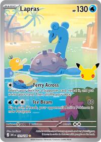 Lapras (131) - ME: 30th Celebration (30C)