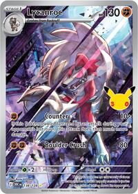 Lycanroc (138) - ME: 30th Celebration (30C)