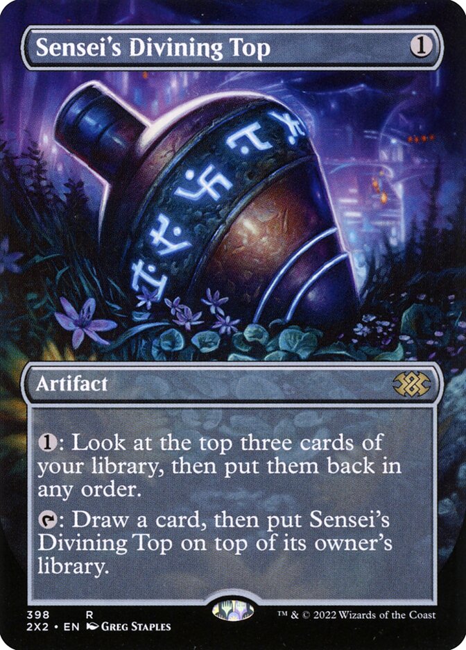 Sensei's Divining Top (398) - Double Masters 2022 (2X2)