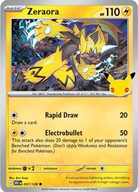 Zeraora (57) - ME: 30th Celebration (30C)