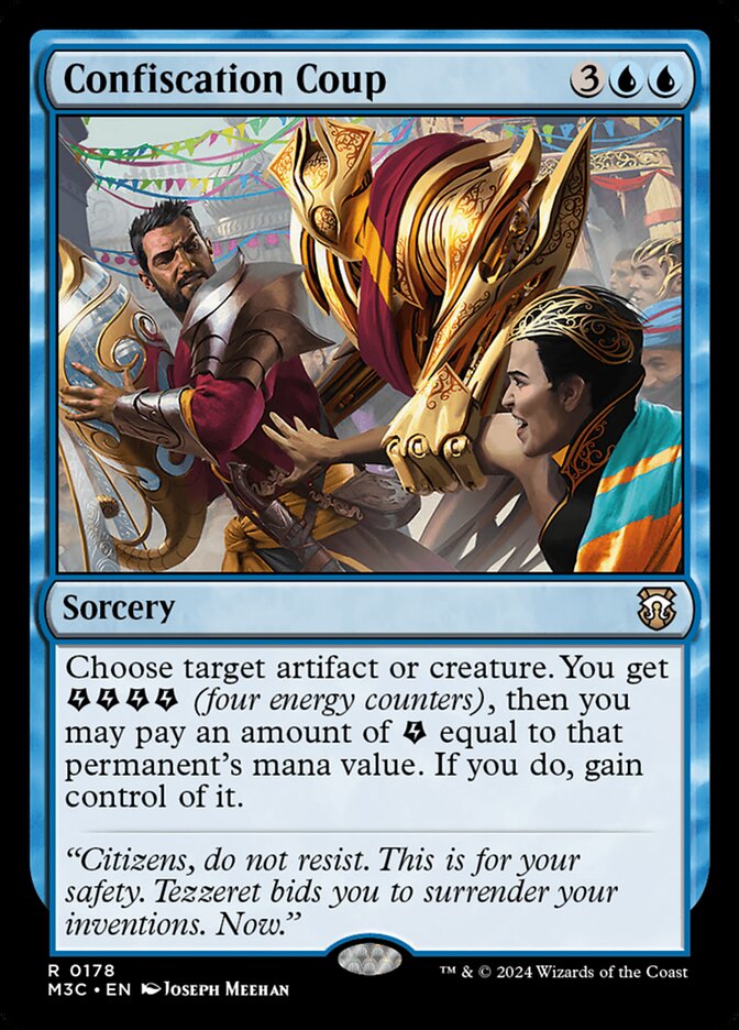 Confiscation Coup (178) - Modern Horizons 3 Commander (M3C)