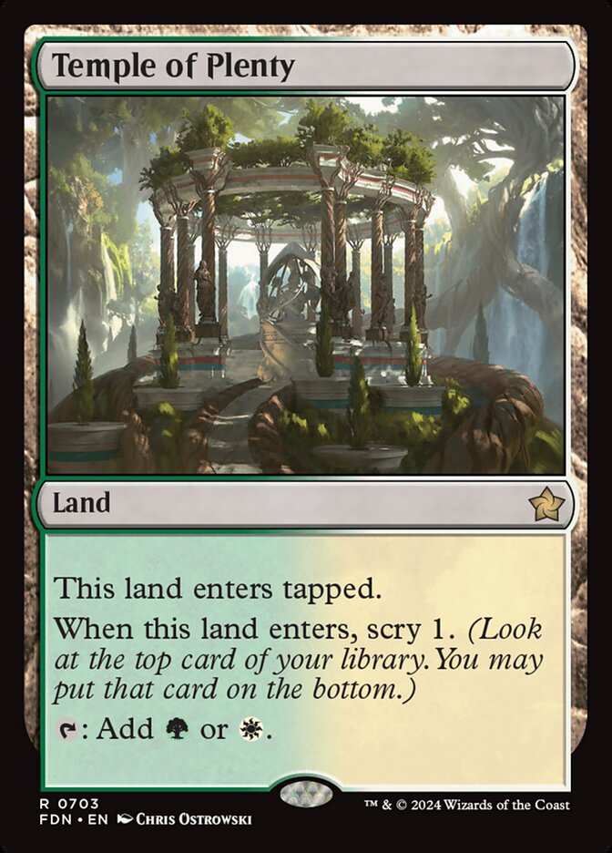 Temple of Plenty (703) - Foundations (FDN)