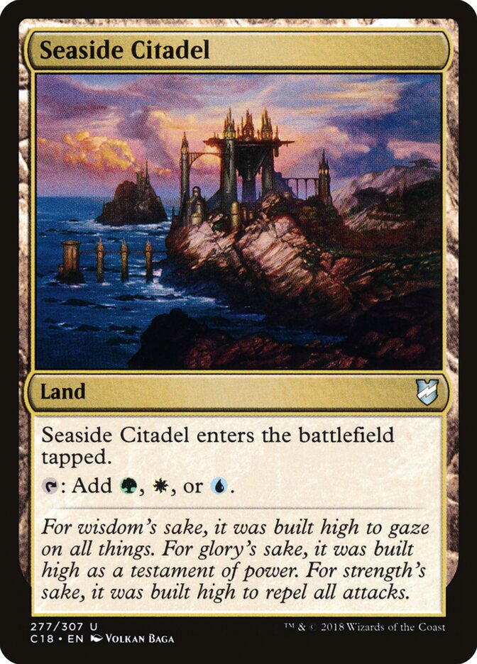 Seaside Citadel (277) - Commander 2018 (C18)