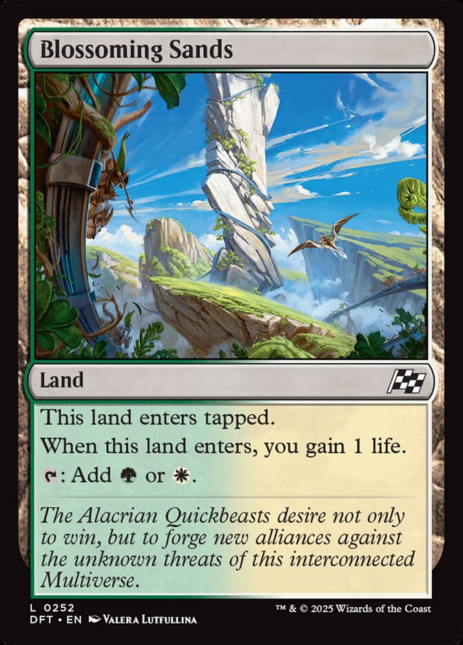 Blossoming Sands - [Foil] Aetherdrift (DFT)