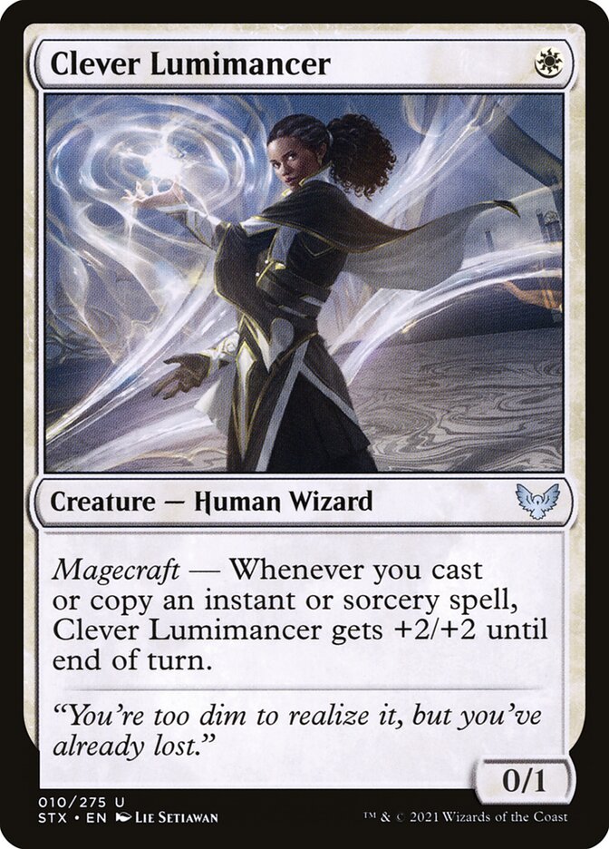 Clever Lumimancer (10) - Strixhaven: School of Mages (STX)