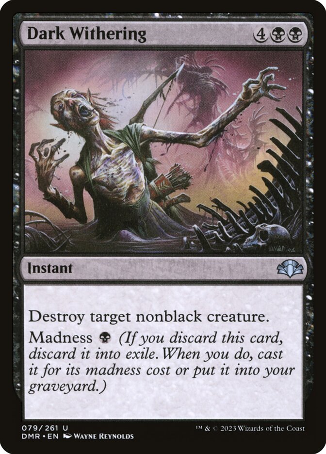 Dark Withering (79) - Dominaria Remastered (DMR)