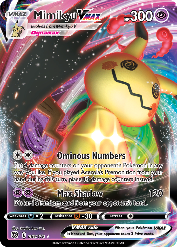 Mimikyu VMAX (69/172) - [Holo Foil] Brilliant Stars (BRS)