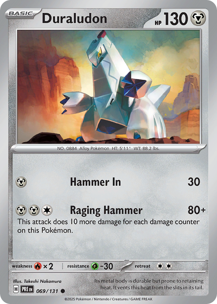 Duraludon (69/131) - Prismatic Evolutions (PRE)